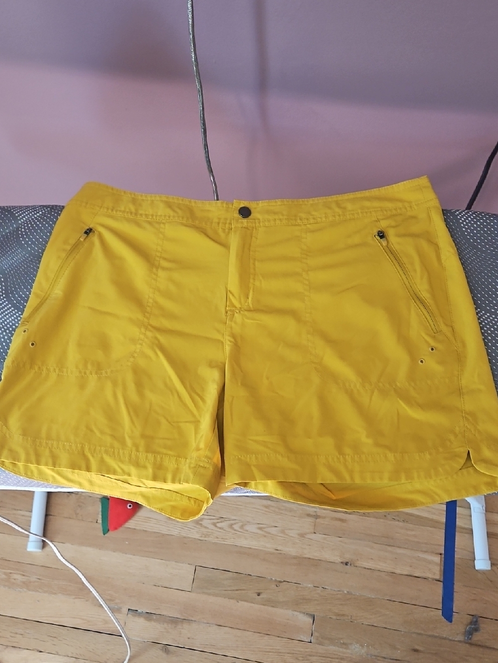Title Nine Yellow Women's Outdoor Shorts